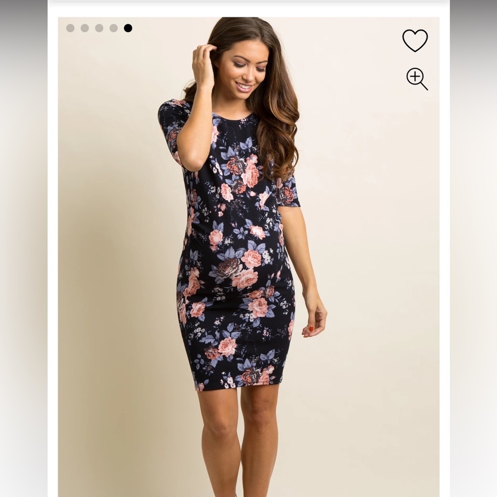 Floral Maternity Dress